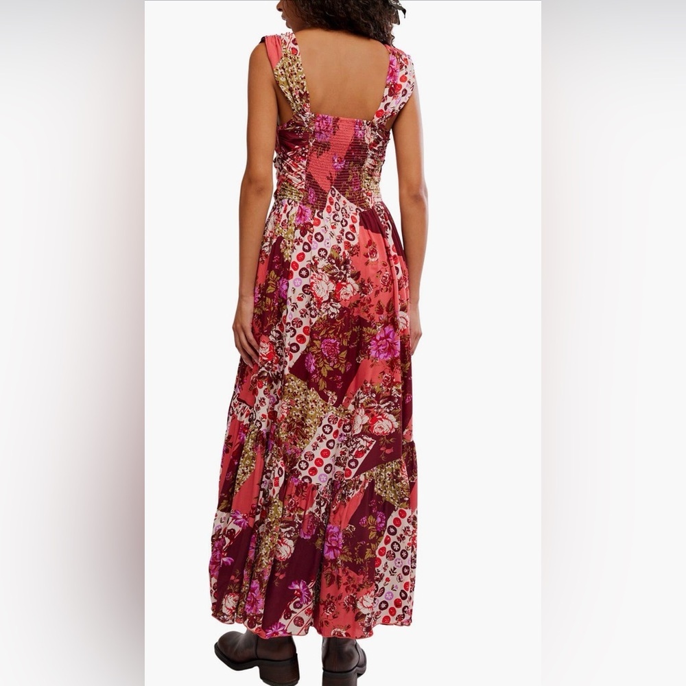 Free People Sasha Maxi NWOT strawberry combo - Picture 5 of 7